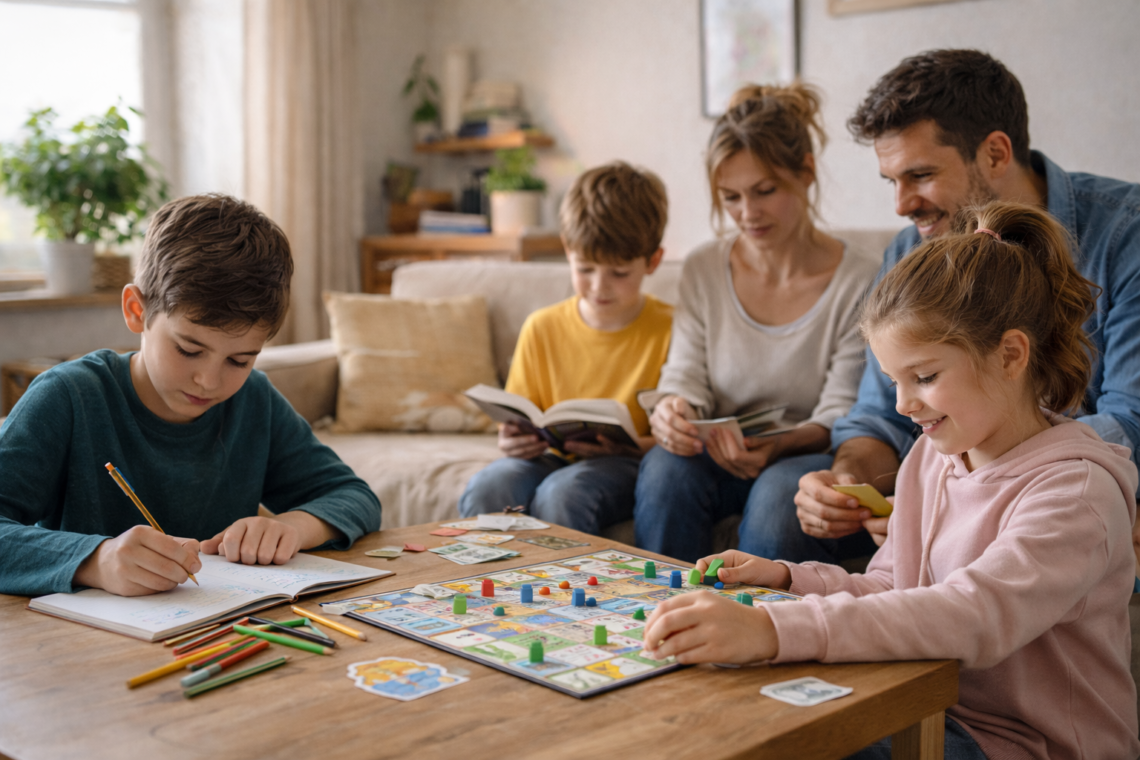 Recursos sin pantallas para niños ideas reales para toda la familia